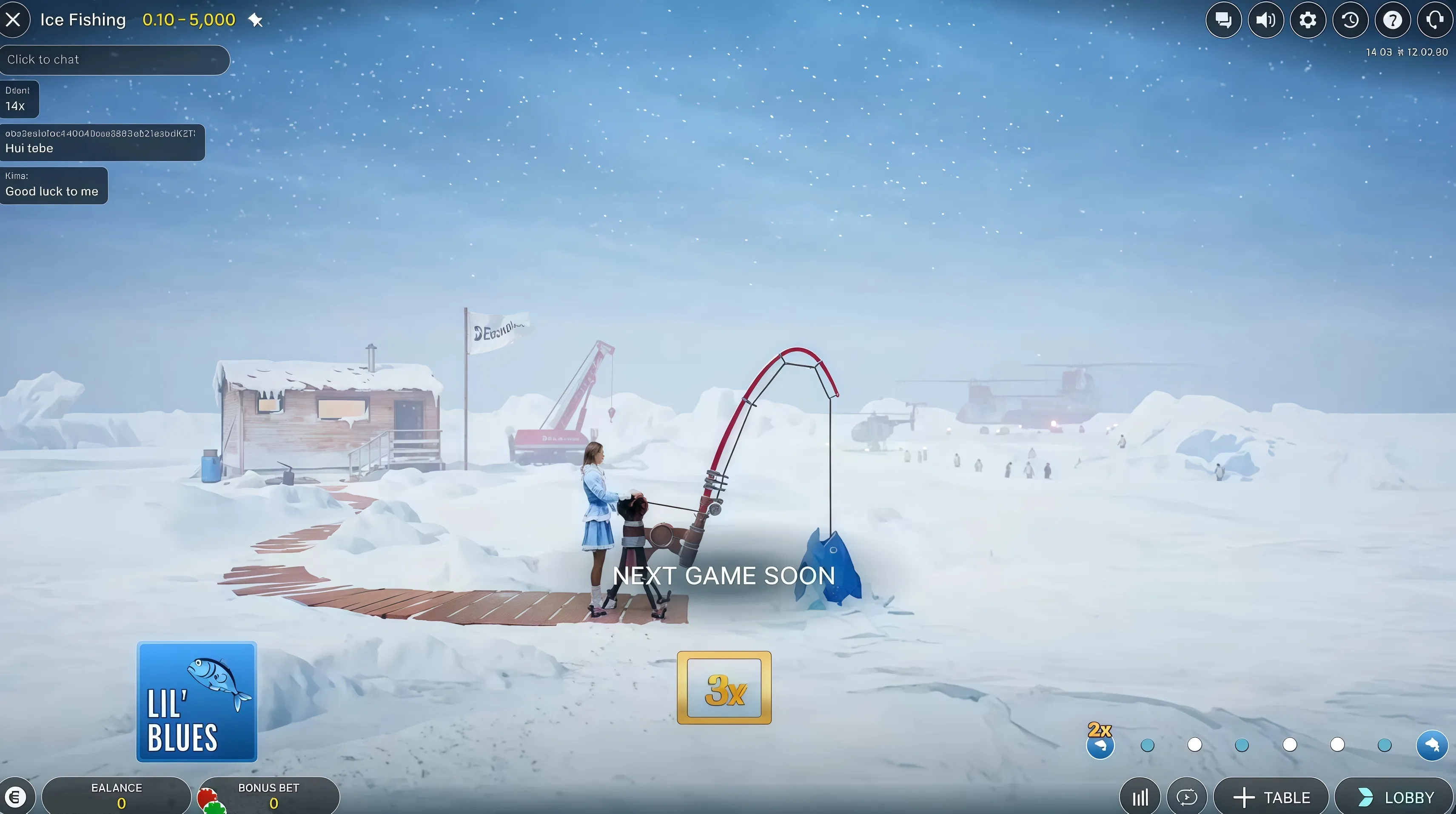 Theme and Visual Design: The Frozen Lake Atmosphere